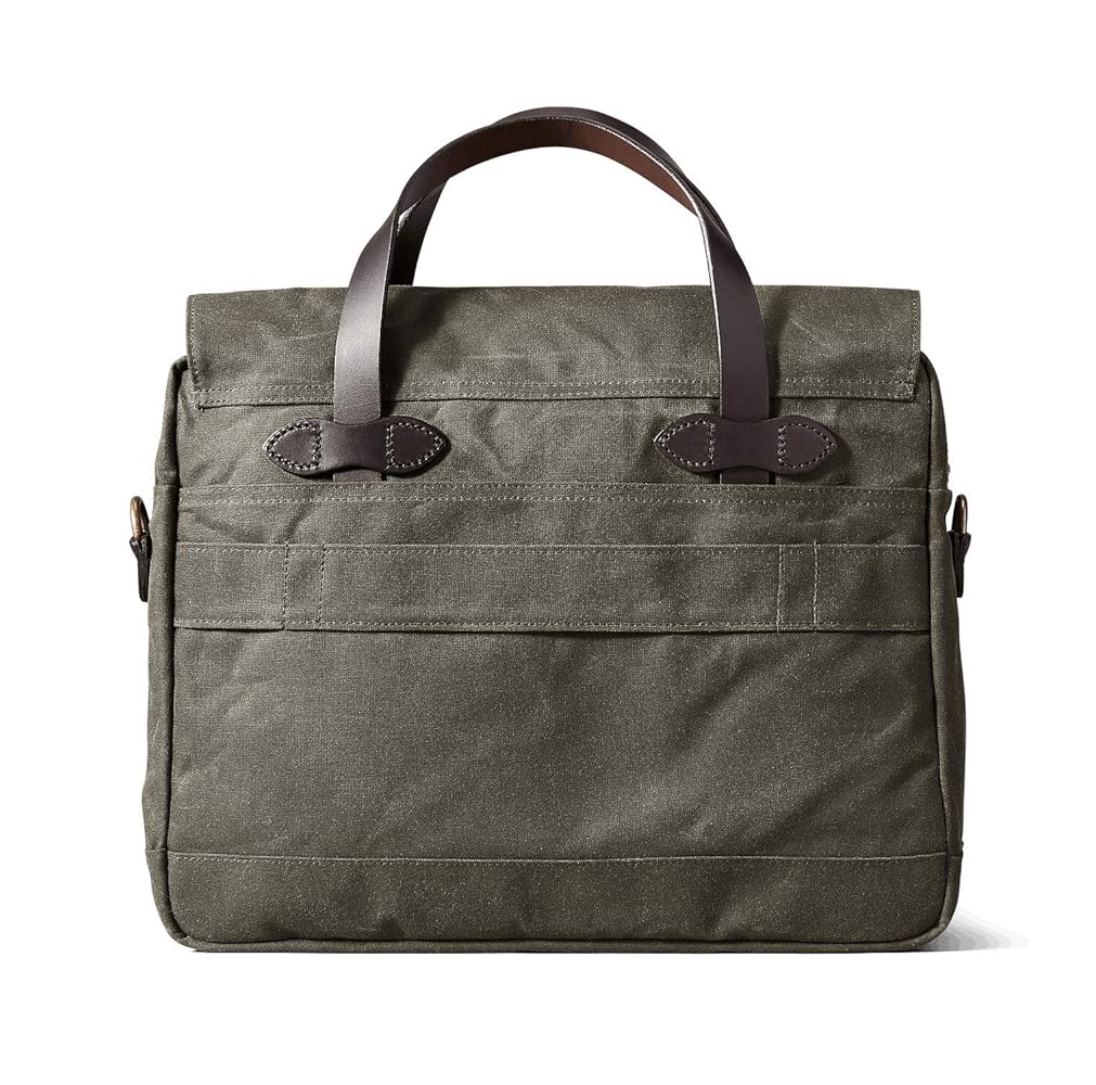 FiLSON 24-Hour Tin Cloth Briefcase - Otter Green : Amazon.ca
